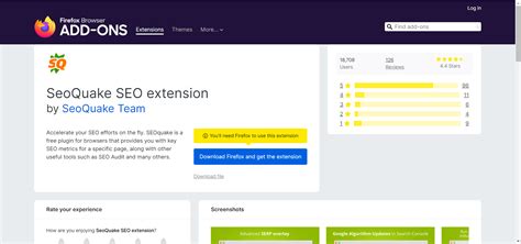 seo quake add on|SEOquake: SEO toolbar plugin for Firefox, Chrome, Opera.